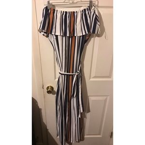 Off the shoulder dress